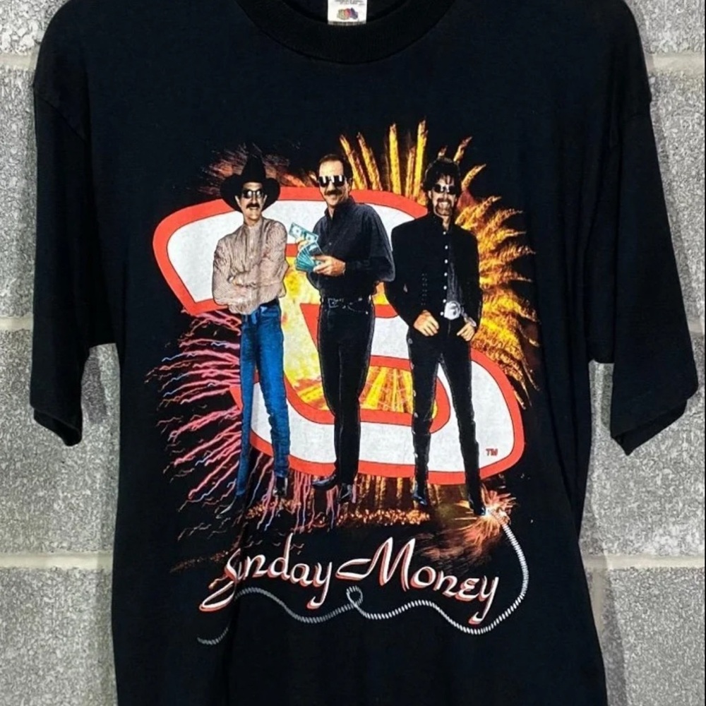 Rare Vintage 90’s Dale Earnhardt “Sunday Money” T-shirt - Picture 3 of 5